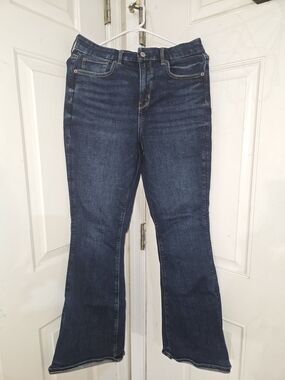 American Eagle Outfitters Navy Flare Jeans